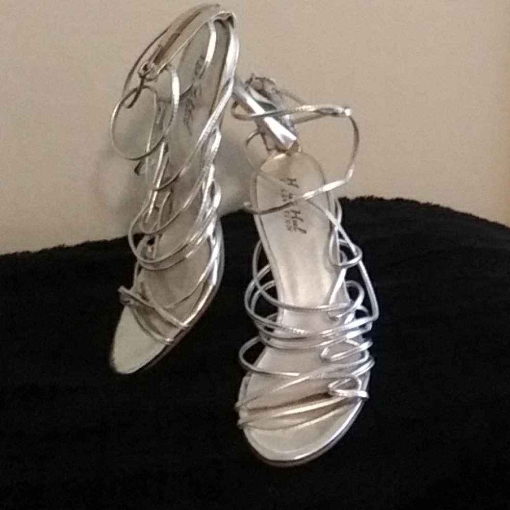 Scrappy Sandal Goddess Heel